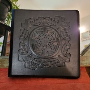 Faux Leather Sun Photo Album 200 Pictures